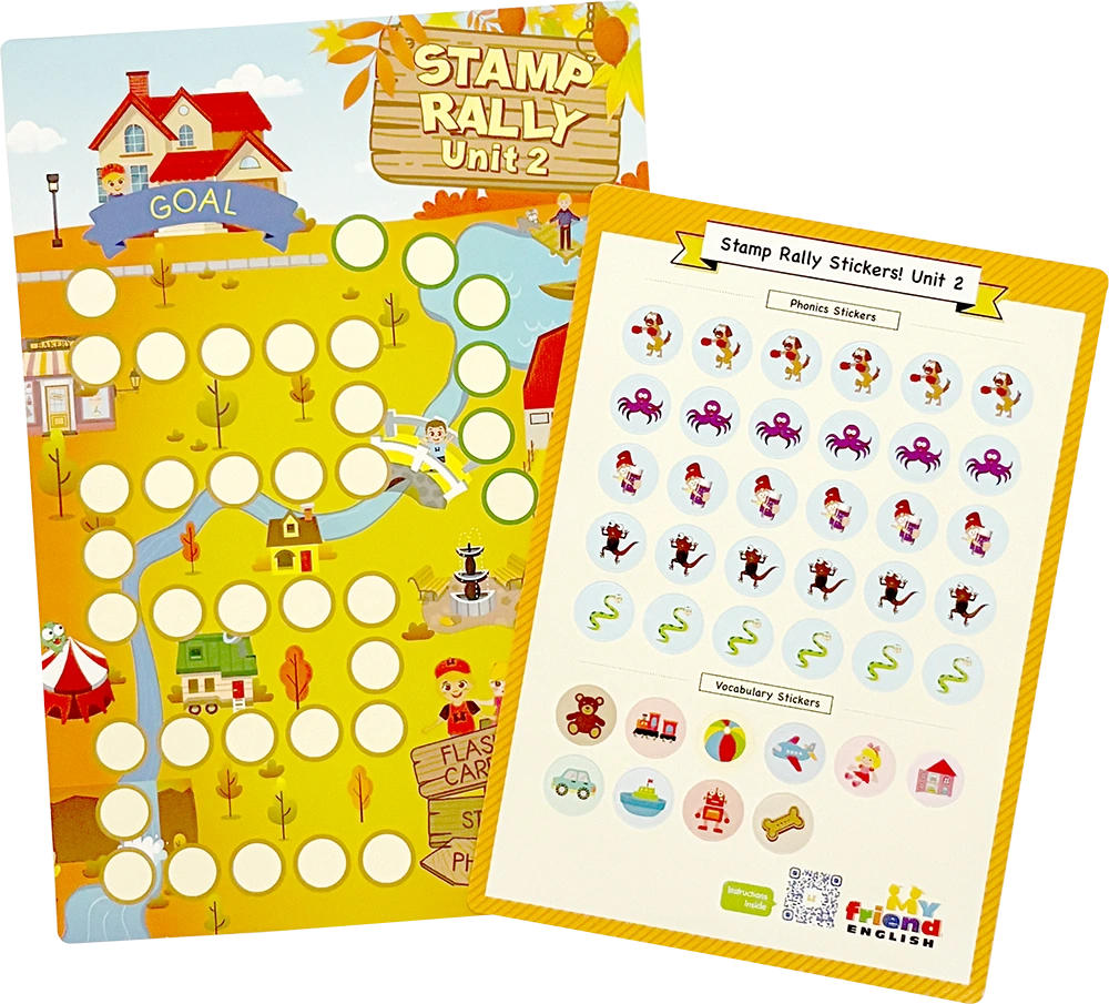 Stamp rally map