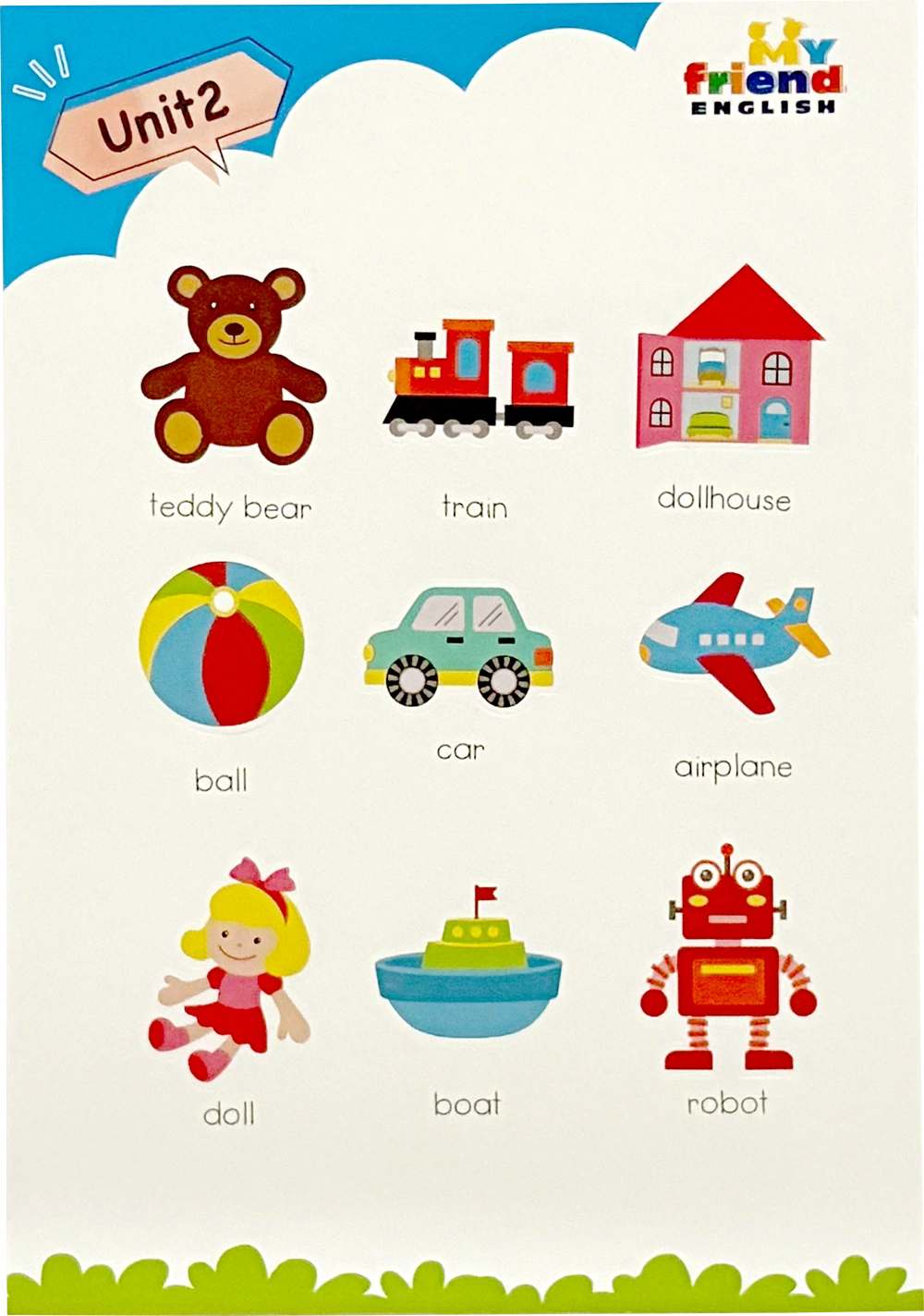 Activity sticker sheet